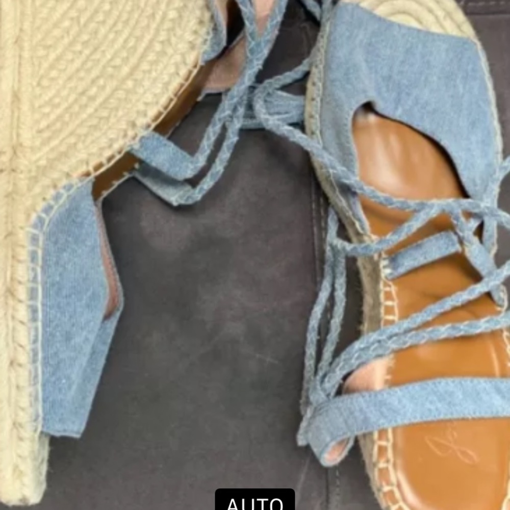 Joie espadrilles. Chambray. Size 10.